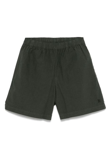 pantaloncini cotton tencel uomo verde olive NORSE PROJECTS | N35-06168131